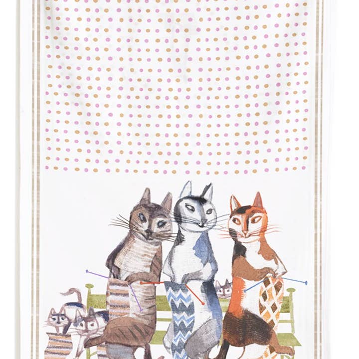 Artiphany - Vendita all'ingrosso Strofinacci - Strofinaccio Knit & Purrl