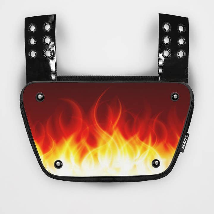 Etiqueta de fogo preto para placa traseira por atacado de Sleefs