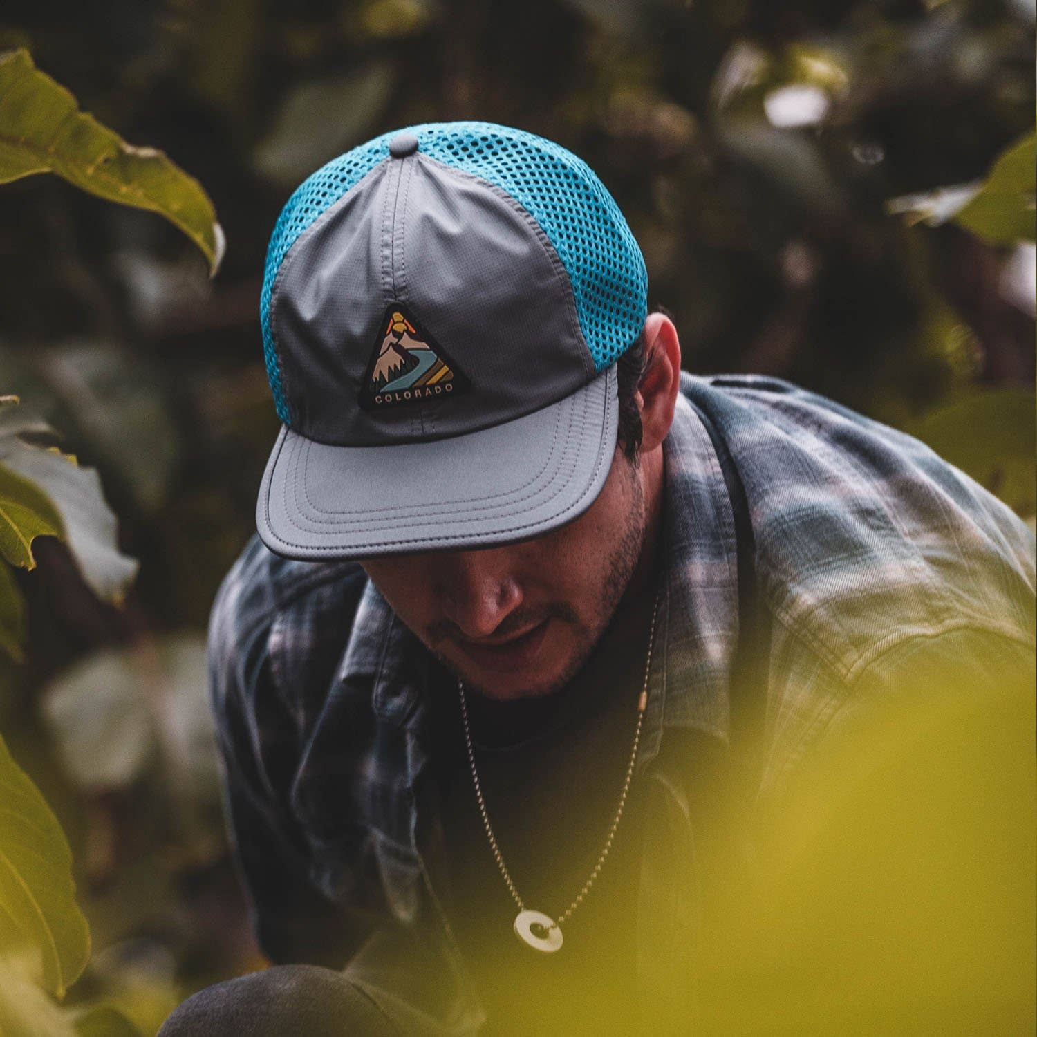 Atomicchild - Wholesale Trucker Hat - Men's - Colorado Badge Grey Backpack Hat0