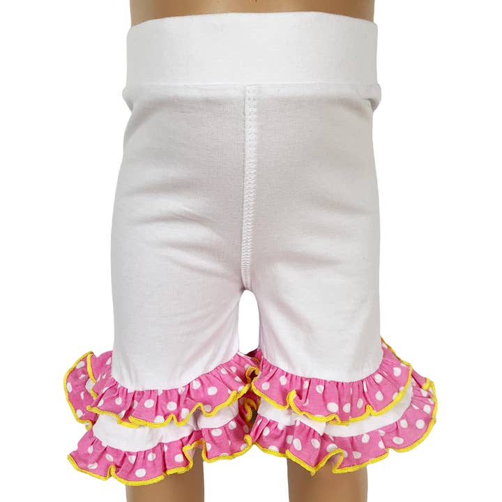 AnnLoren – wholesale Top & short set – Kids – AnnLoren Girls Mermaid Halter Dress White Shorts Summer Set12