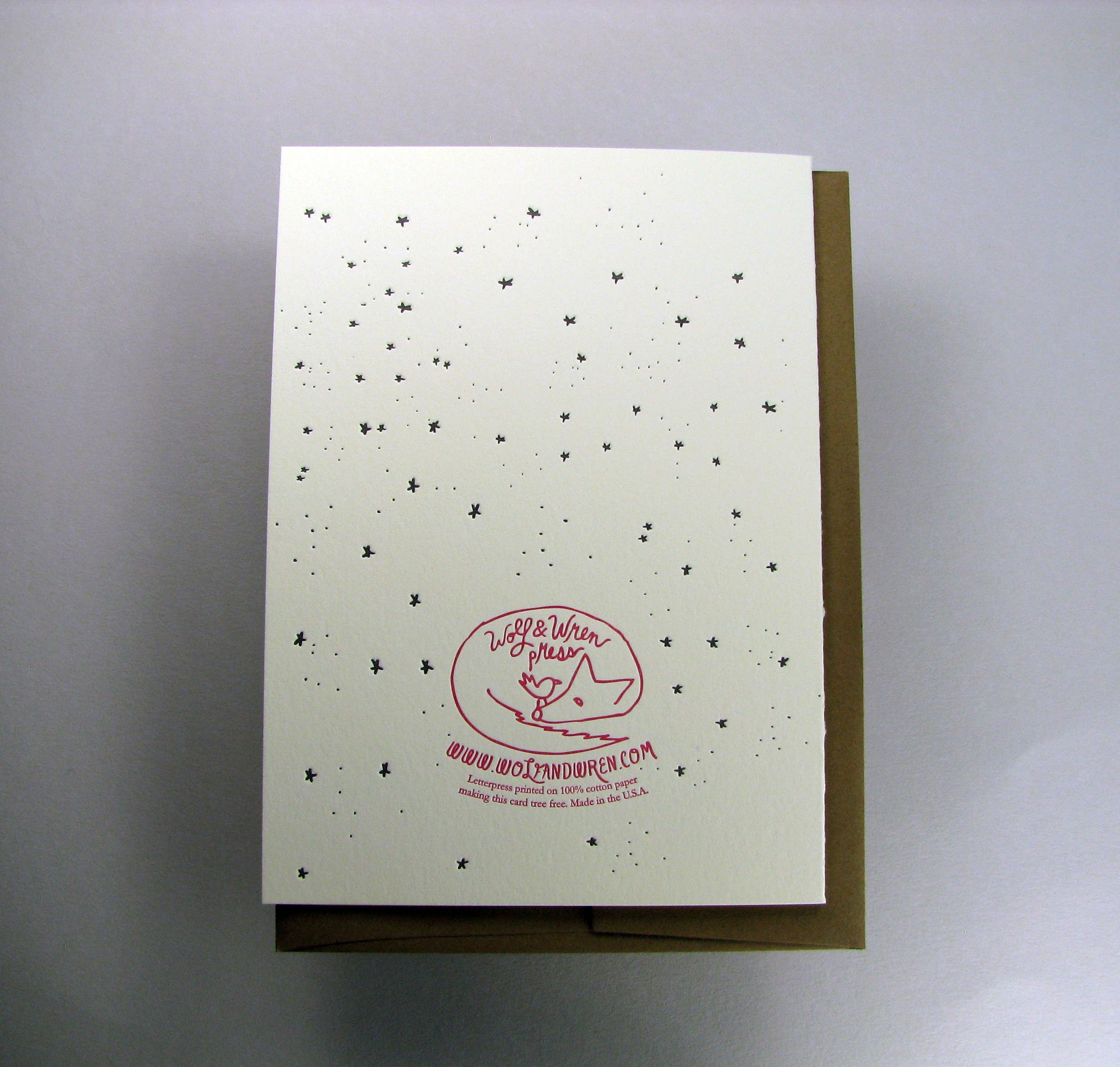 Wolf & Wren Press – wholesale Congratulations card – Congrats Warrior Princess1