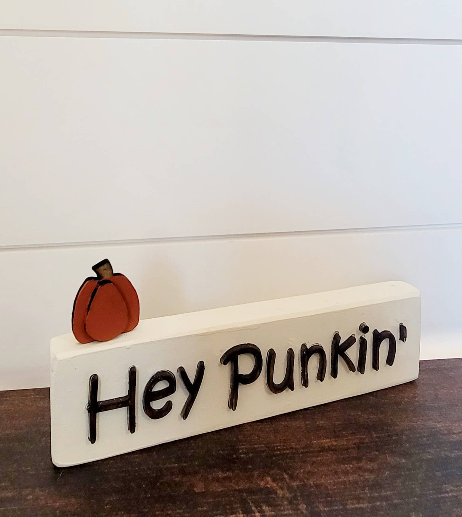 The Country Roost - Venta al por mayor Letreros - Cartel de niñera grueso con la inscripción «Hey Punkin'»3