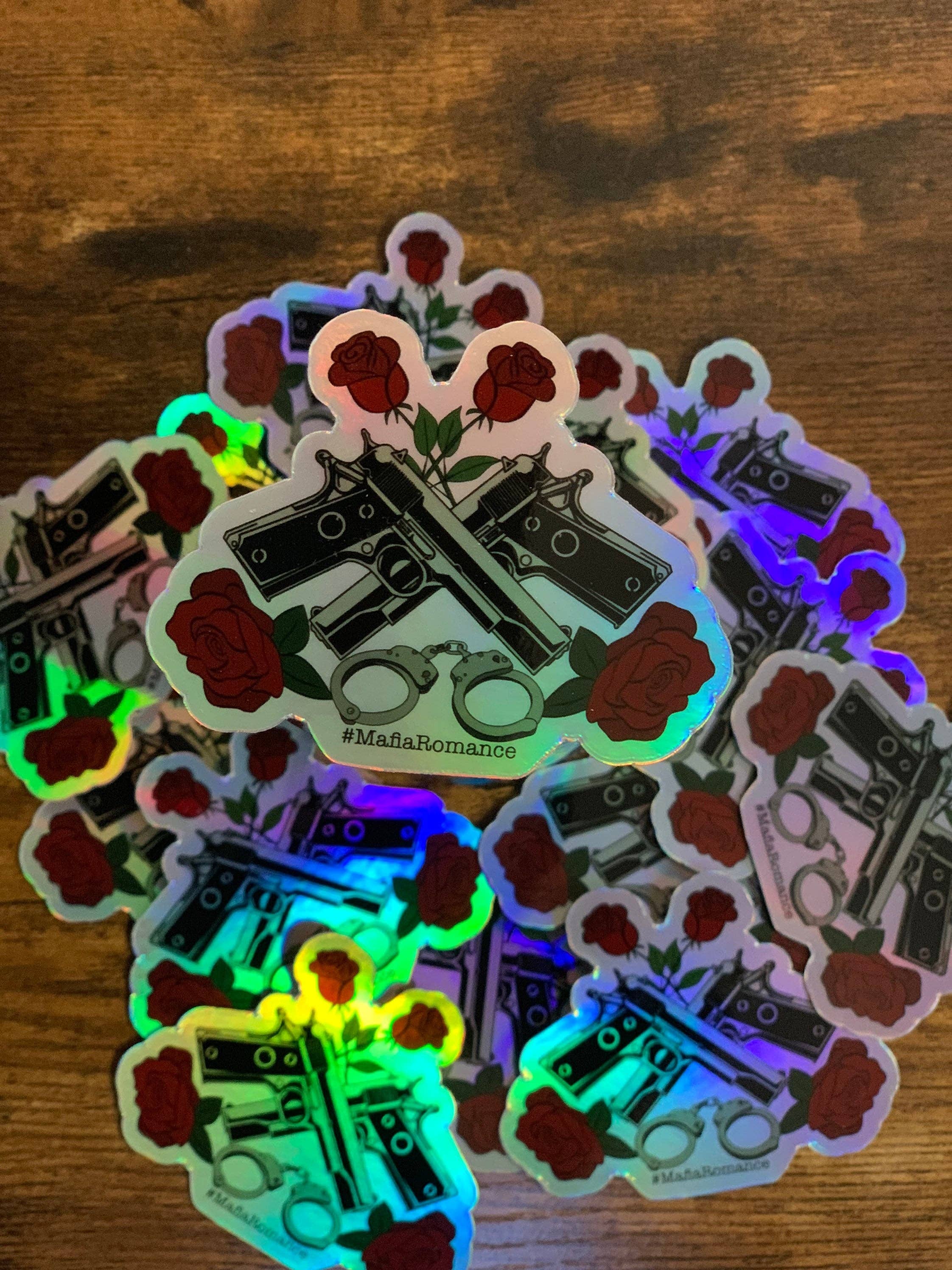 Messterpieces - Wholesale Sticker - Mafia Romance Holographic Sticker1
