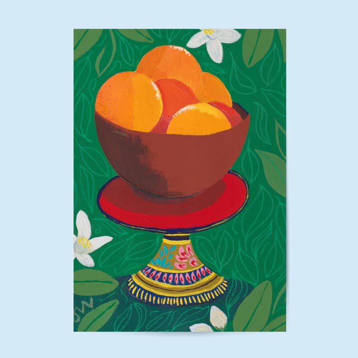 Tiragem de Arte - Taça de Laranja de Ibiza (Chez Raco) por atacado de Hello couleur