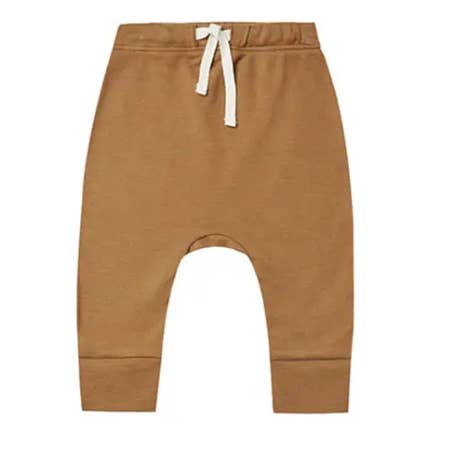 Unisex Drawstring Pants- Solid Brown (branded) for wholesale by land of petite