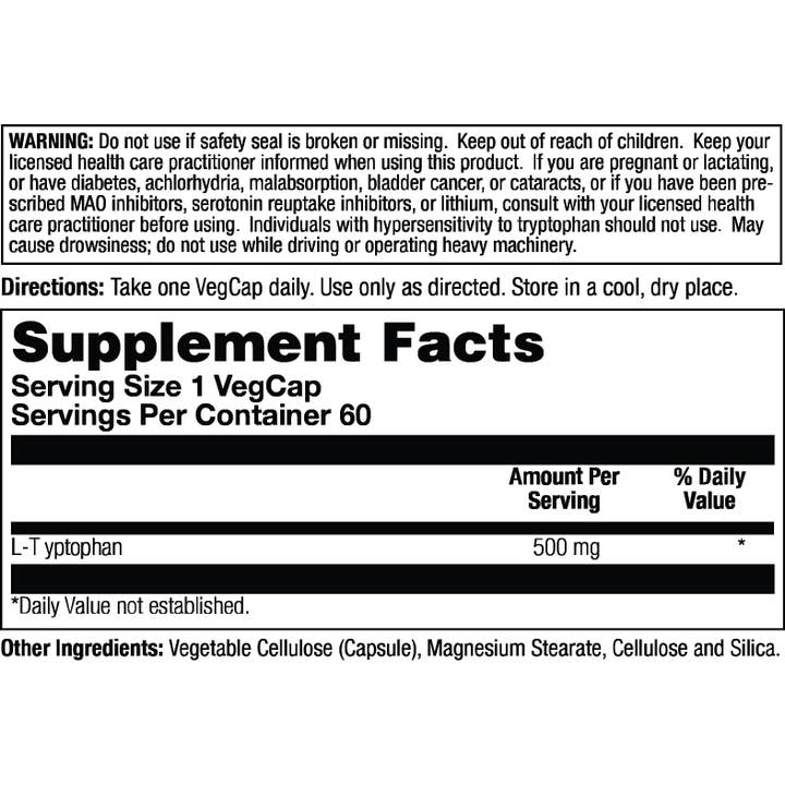 Natural Balance - Wholesale Oral Supplement/Vitamin - L-Tryptophan | Sunny Mood Support1