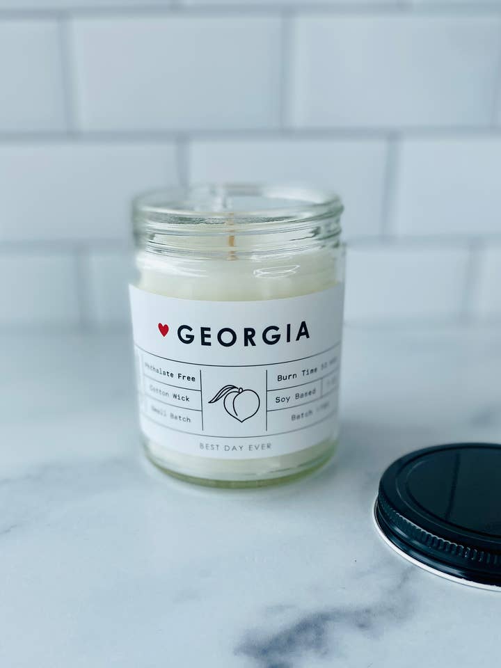 Georgia Candle for wholesale by Rambling Caravan