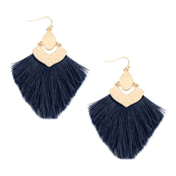 MYS Wholesale Inc - Wholesale Tassel Earrings - Boho-Chic Elegant Fringe Tassel Drop Earrings15