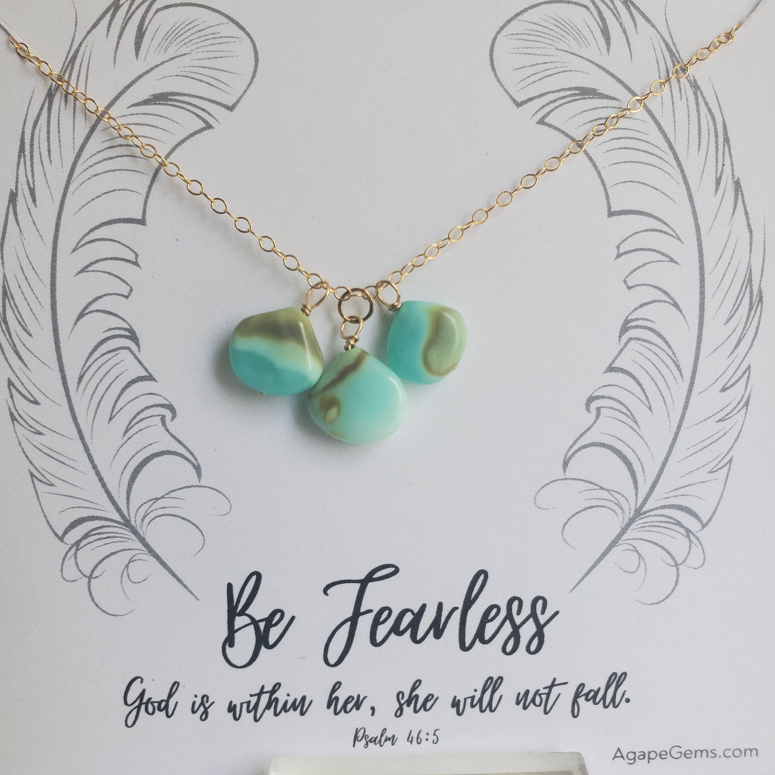 Agape Gems - Vendita all'ingrosso Orecchini pendenti - Gocce Triple di Opale Peruviano1