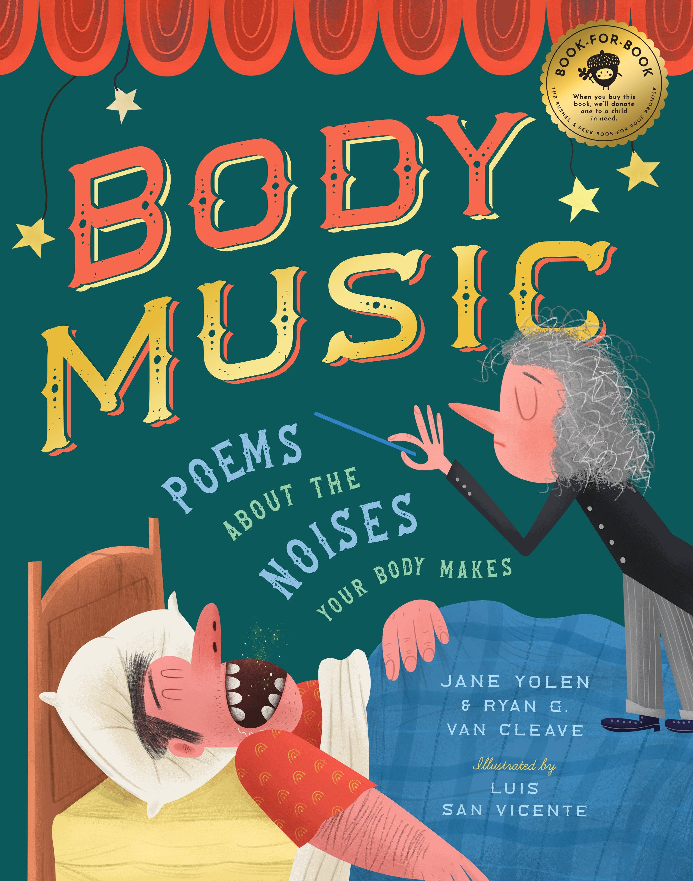 Bushel & Peck Books - Wholesale Early Reader Book (6-8) - Body Music: Poems About the Noises Your Body Makes0