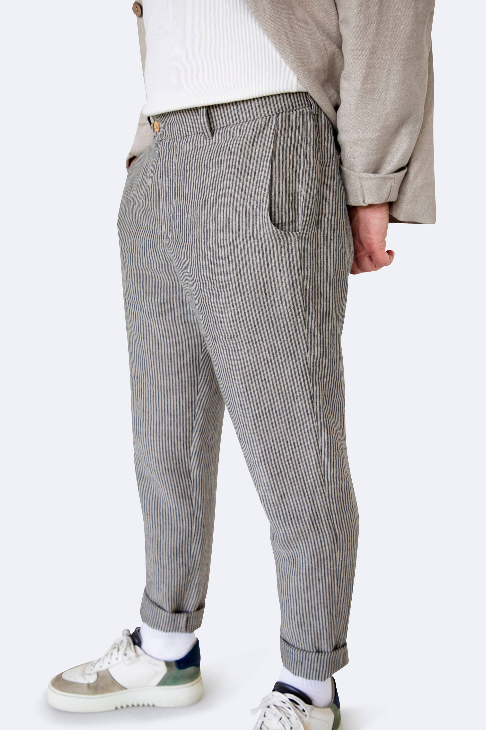 VADU Linen - Wholesale Pants - Men's - Classic Linen Chinos5