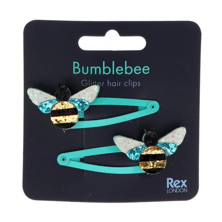 Rex London Hair Clips - Bumblebee for wholesale by Bobangles