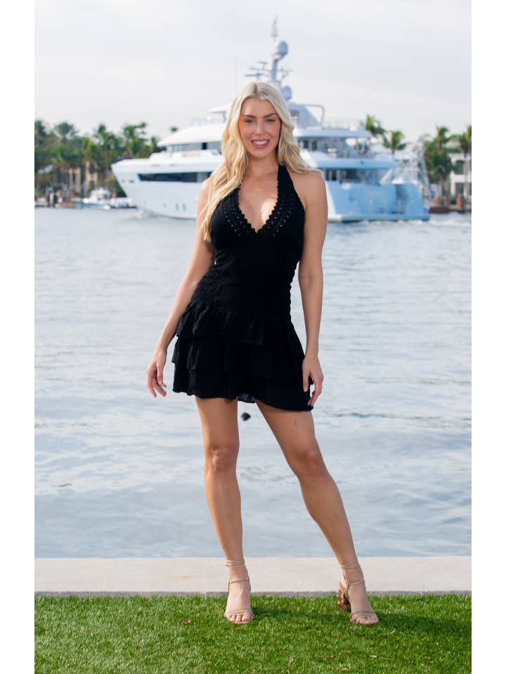 Cotton Natural - Vendita all'ingrosso Vestito - Donna - Abito nero Leeward1