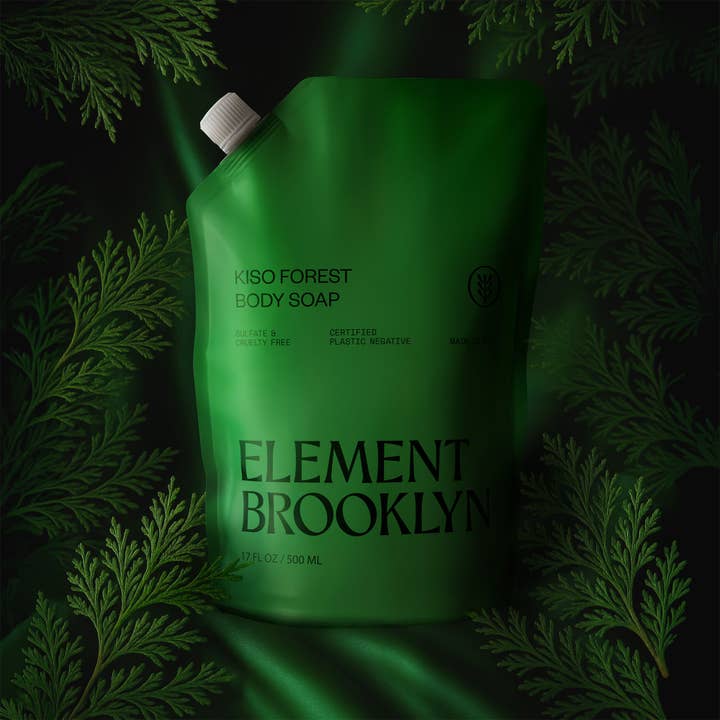 Element Brooklyn - Wholesale Body Wash/Shower Gel - Kiso Forest Body Soap1