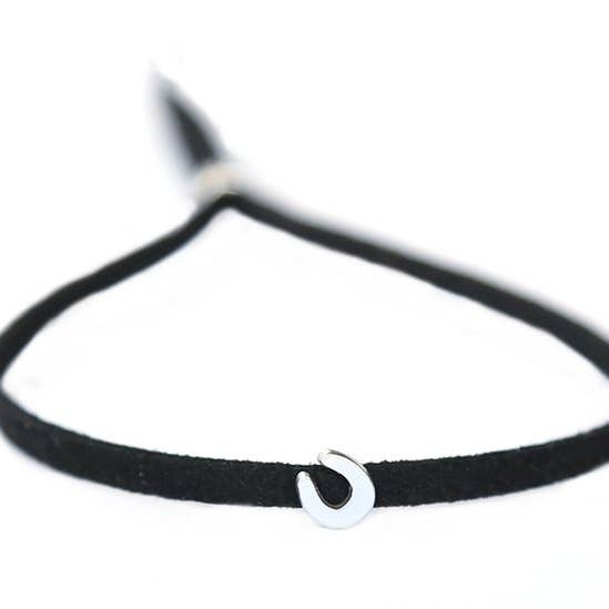 Fascia da braccio Per buona fortuna - nero per la vendita all'ingrosso da parte di Love Ibiza