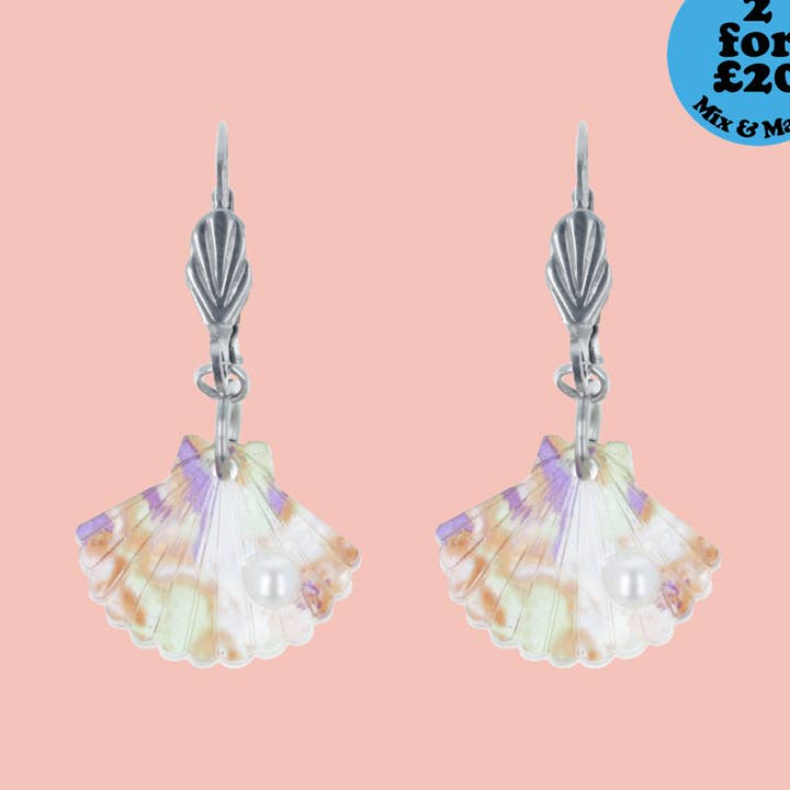 Abalone Shell øreringe for engroshandel hos Sour Cherry