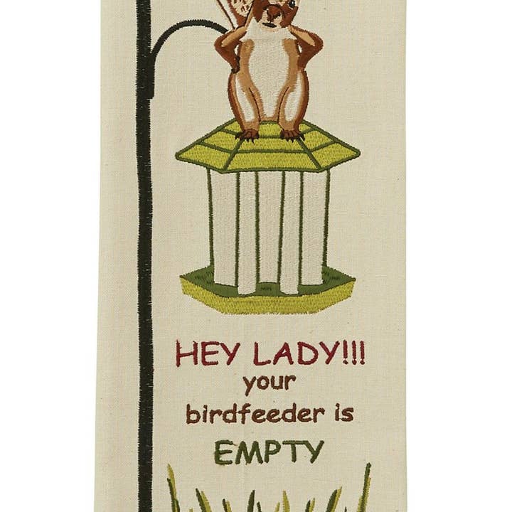 Park Designs - Wholesale Tea towel - Out Of Bird Seed Embroidered Dishtowel0