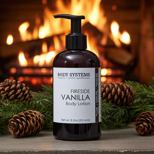 Loção Corporal de Baunilha Fireside por atacado de Body systems