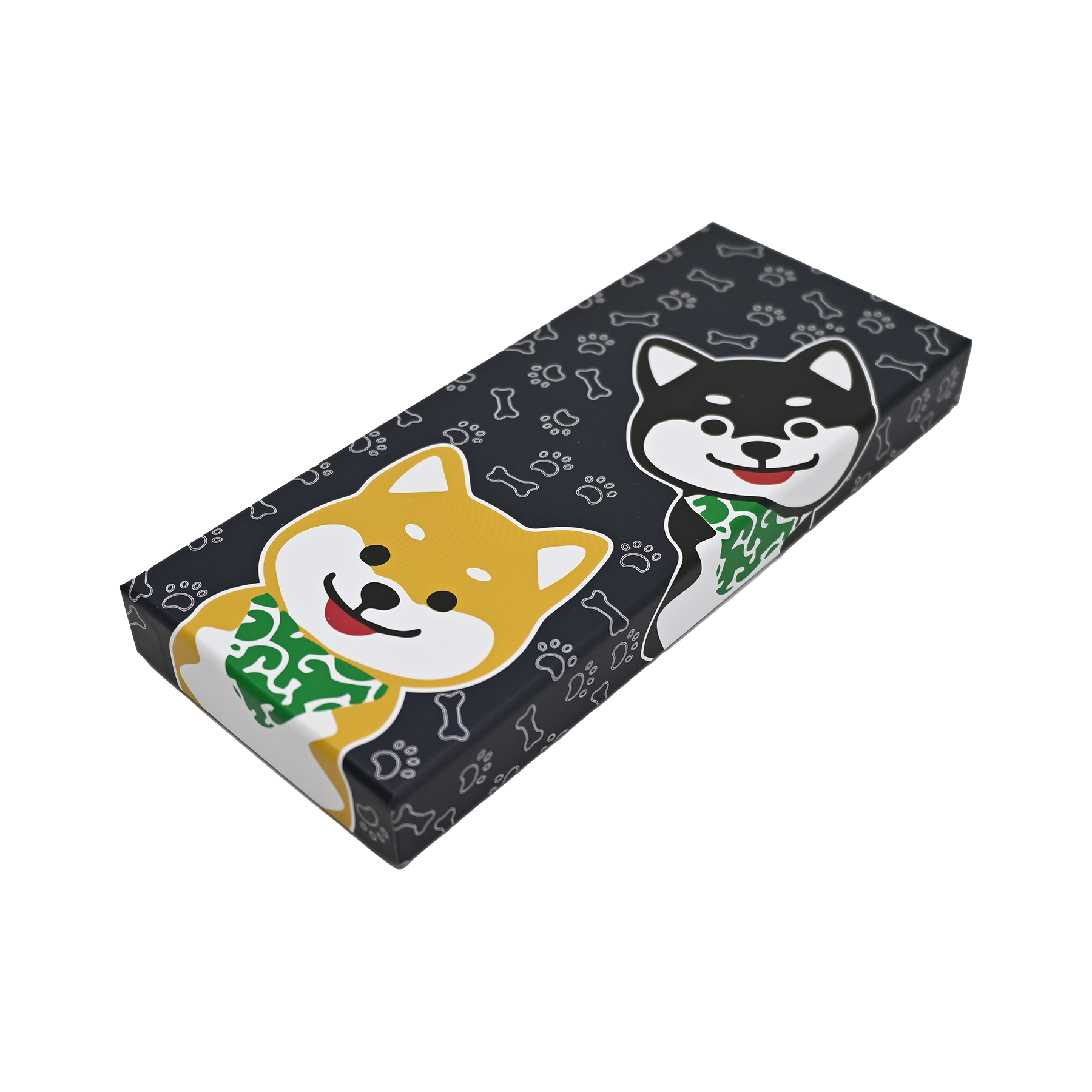 Urban Tokyo – wholesale Ätpinnar – Shiba Inu 2 par träätpinnar och ätpinnestöd presentset (1/80)3