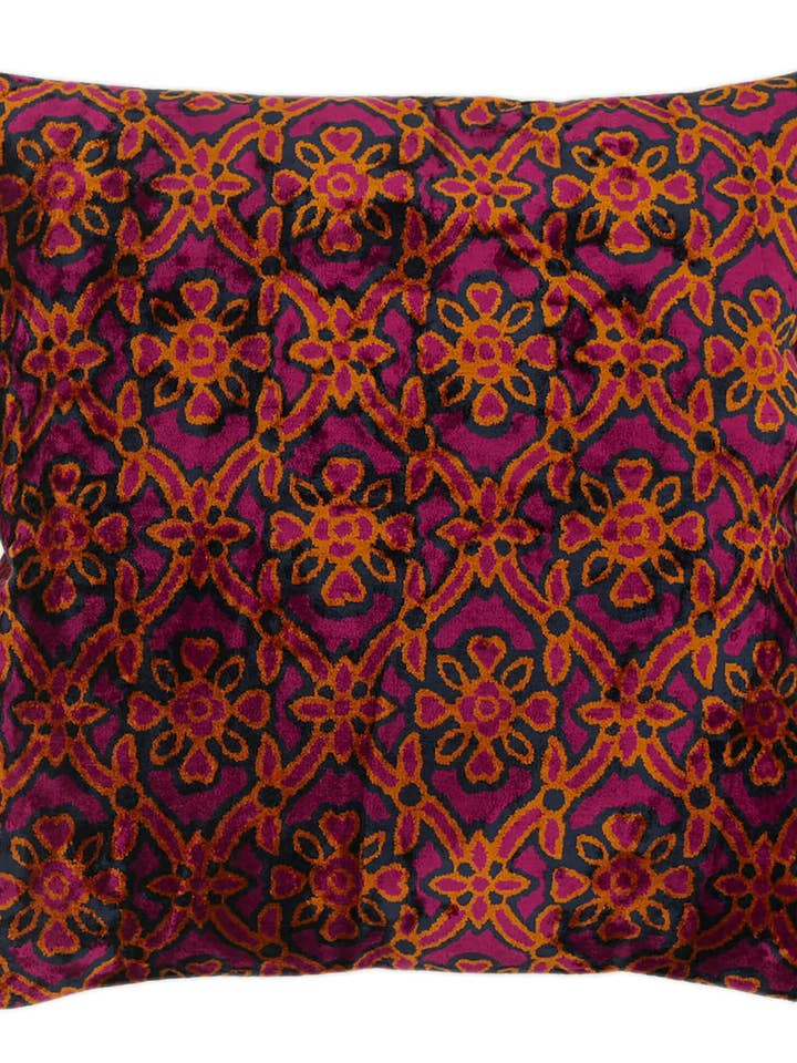 Silk and Velvet Pillow Covers for wholesale by RUG N CARPET