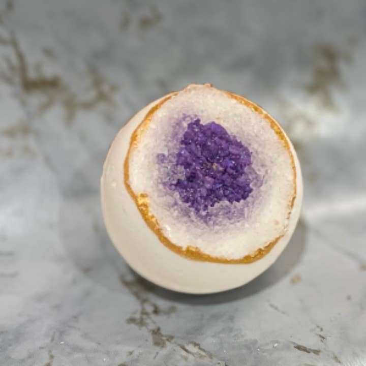 SNB Luxury Bath Products - Wholesale Bath Bomb/Fizz - Pick Your Color & Scent | Assorted Geode Bath Bombs | 4oz 5