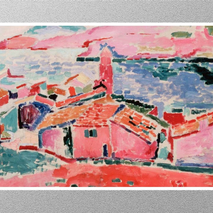 Øvre pin visning af Collioure Art Sticker for engroshandel hos GraffMerch.com