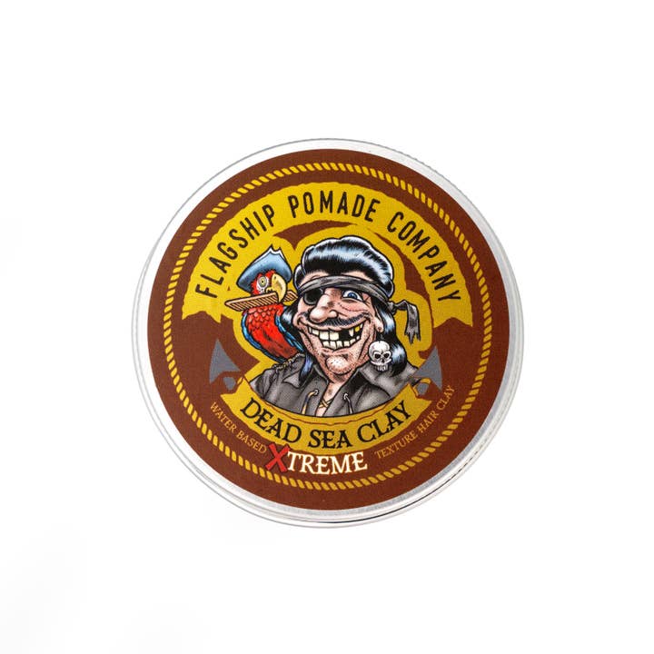 Flagship Pomade Co – Engroshandel Hårpomade - Herre – Dødehavets Ler Xtreme Hårler Pomade1