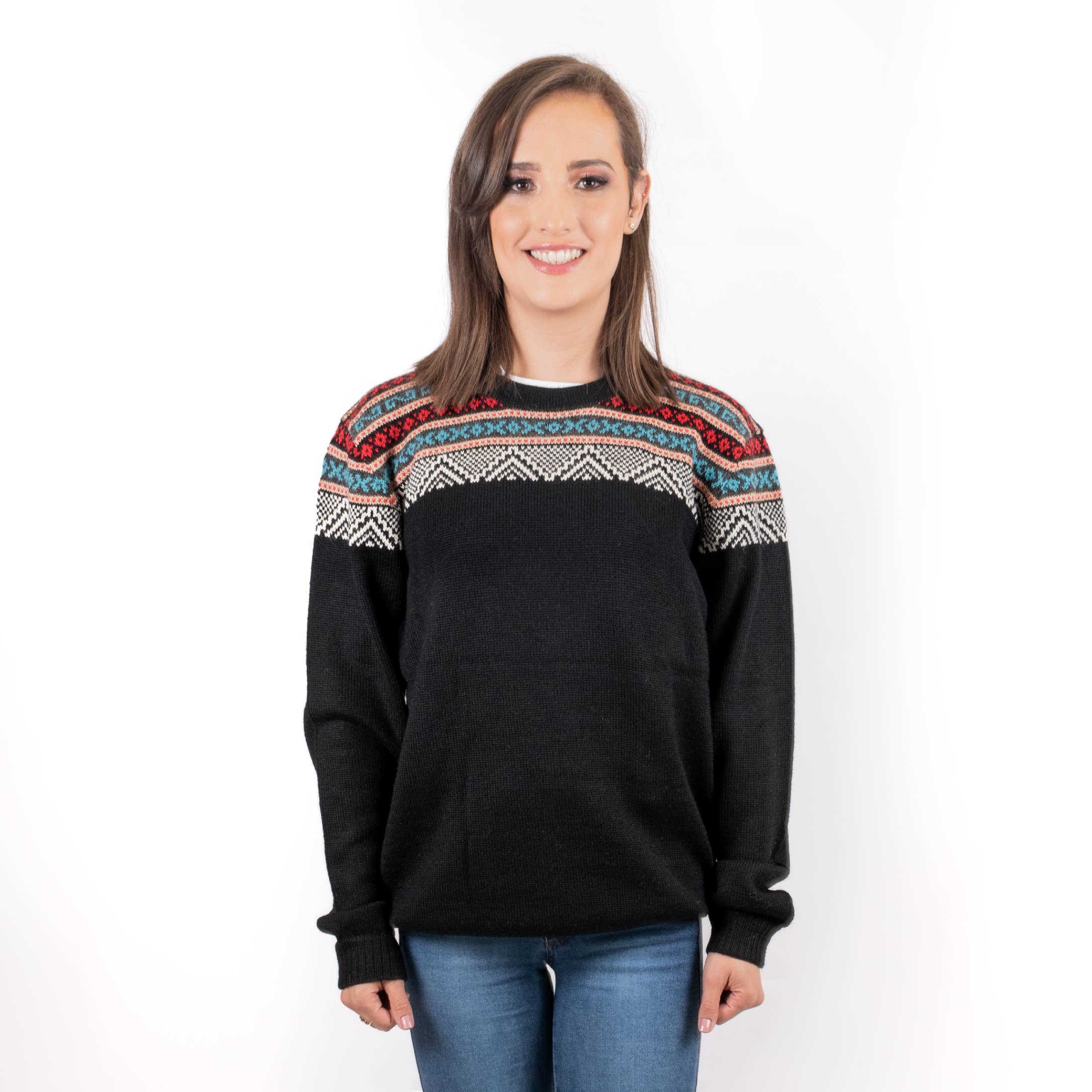 L.A.M Bolivia – wholesale Knitted jumper – Women′s – Alpaca Sweater Andes0