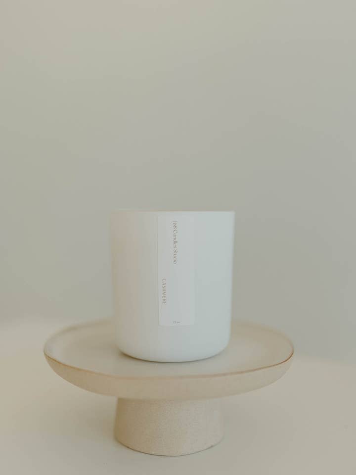 Cashmere 13oz Candle for wholesale by 168 Candles Studio