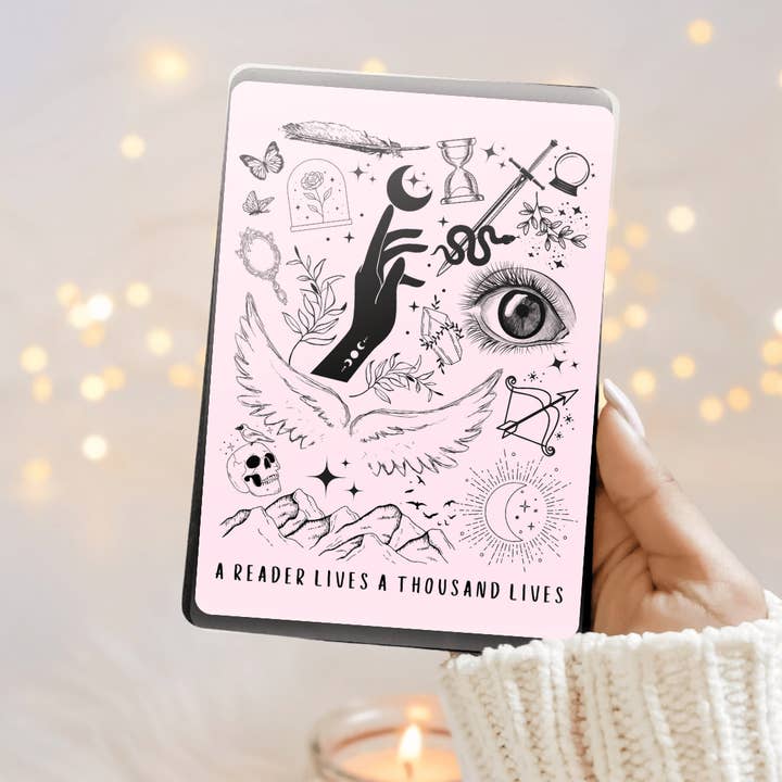 Un lettore vive mille vite Kindle Paperwhite Insert per la vendita all'ingrosso da parte di Awfullynerdy.co