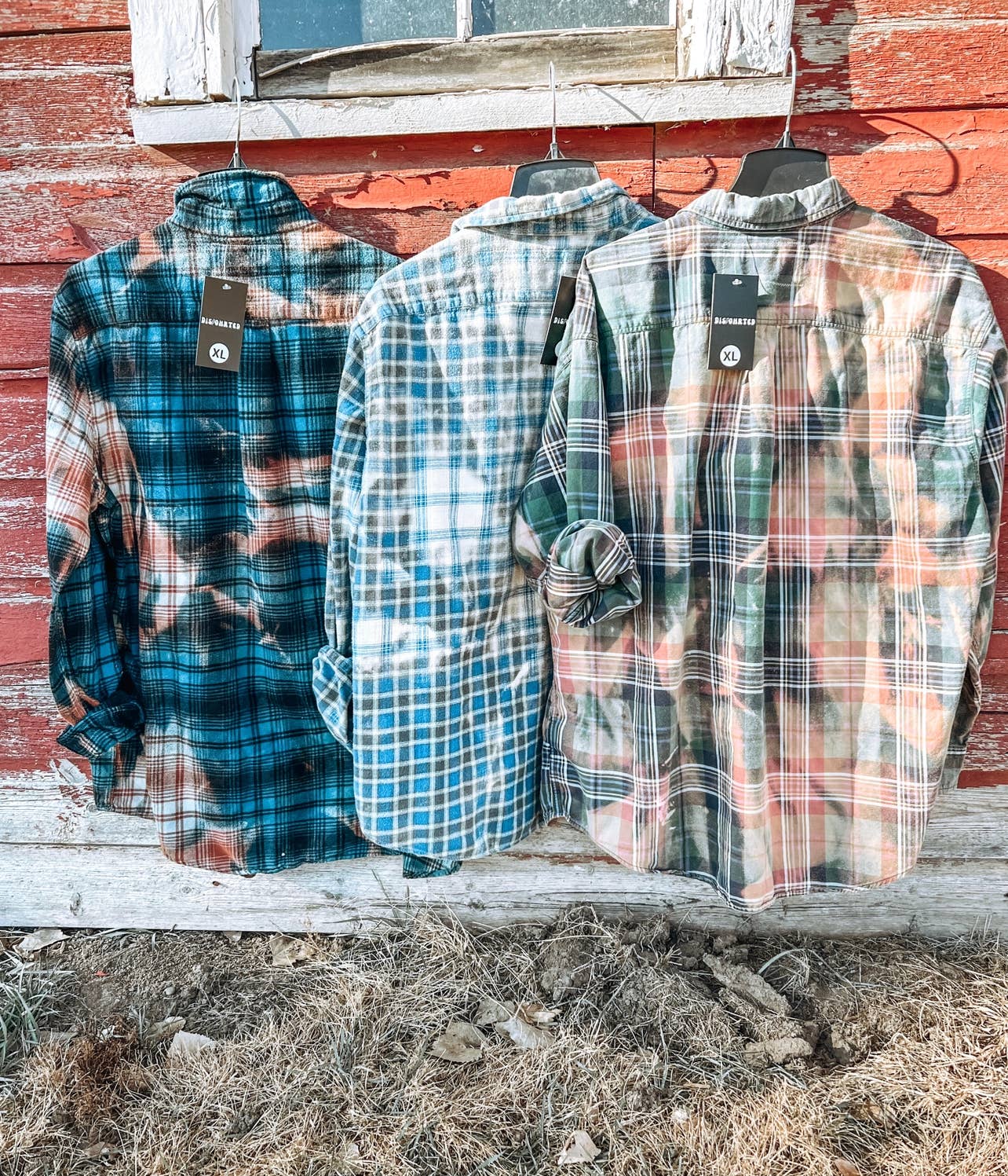 Disohrted Vintage - Wholesale Button Down Shirt - Women's - Bleach Flannels3