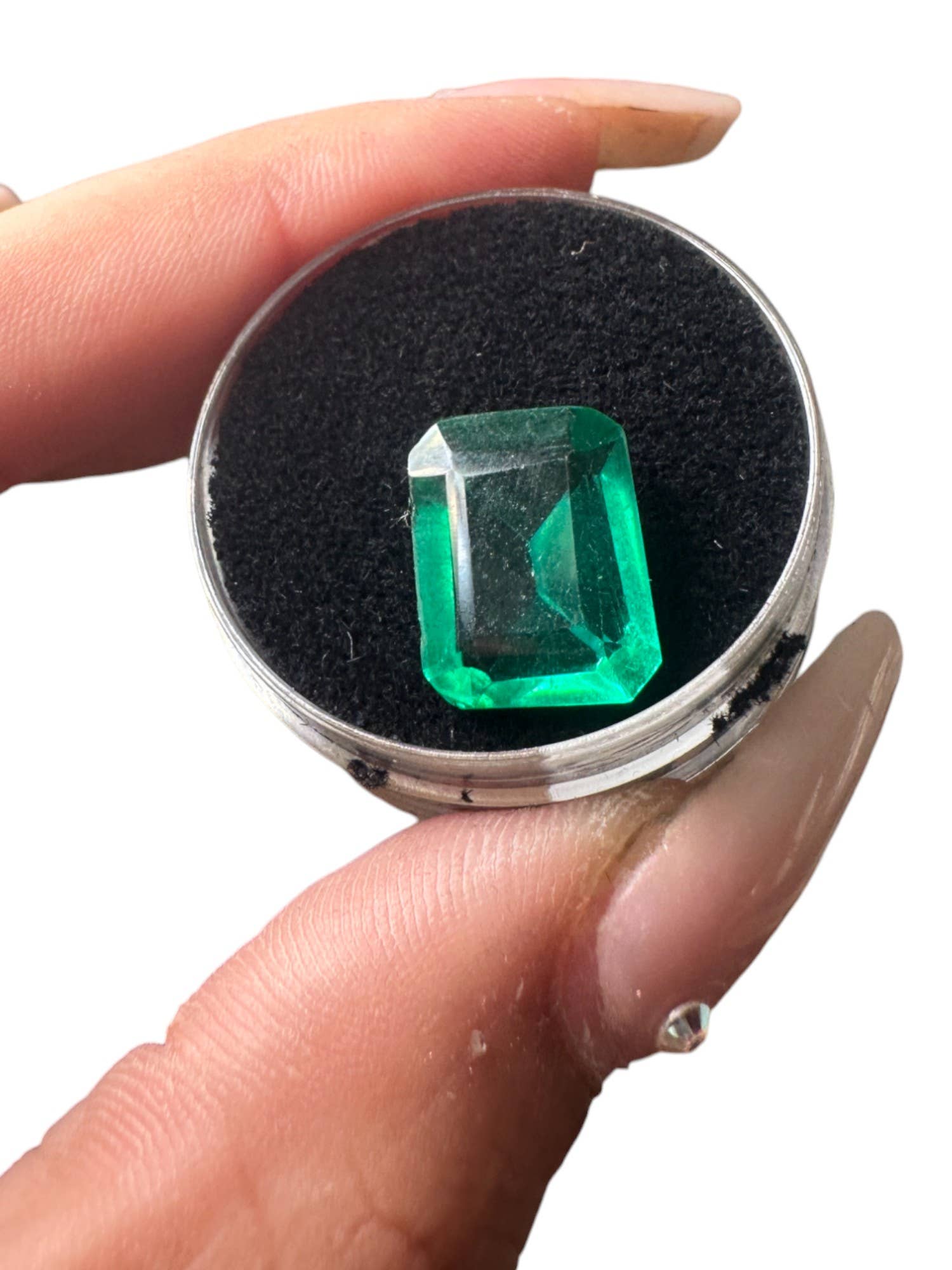 Celestial Avenue - Wholesale Spiritual Stone/Crystal - MOLDAVITE - Faceted Gemstone - 100% Genuine - LARGE8