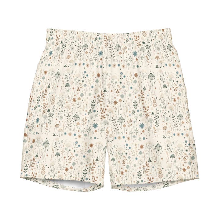 Meadow Bloom: Wildflower Delight zwembroek voor wholesale door Texas Eclipse Outfitters