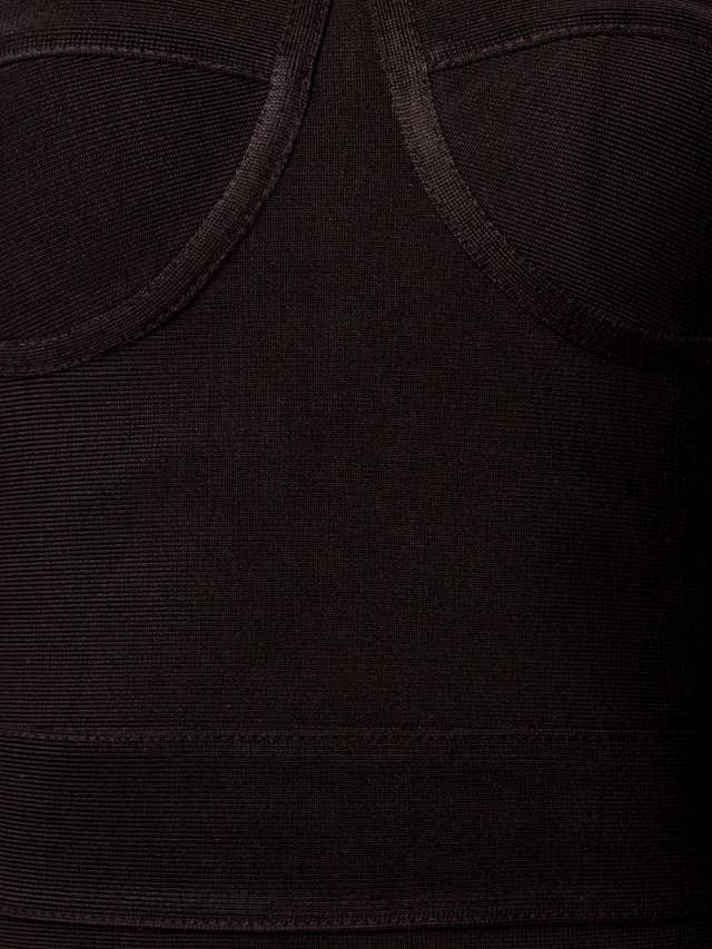 Atixo - Wholesale Jurk - Dames - Atixo nauwsluitende jurk in bandage-stijl met uitlopende zoom2