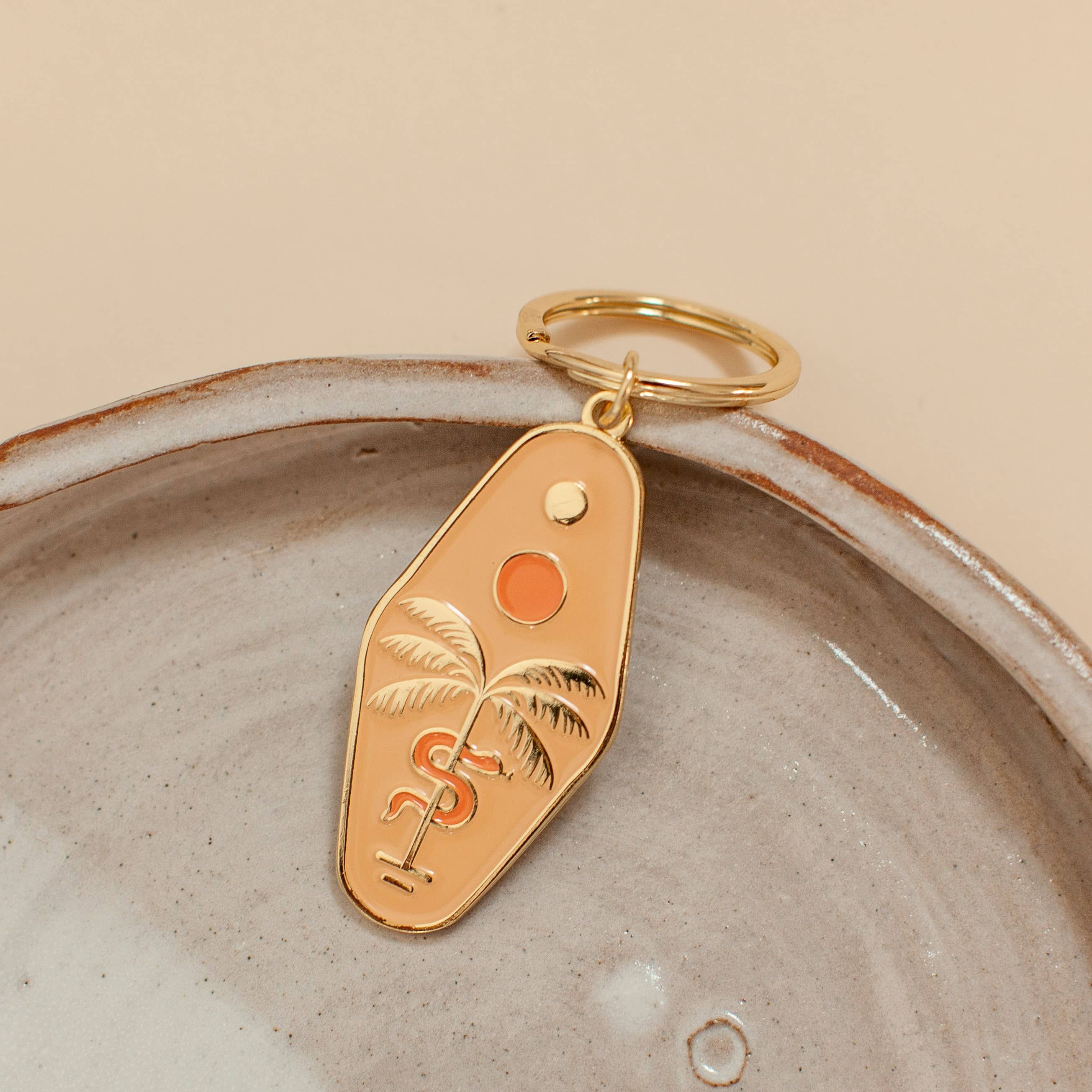 cai & jo - Wholesale Keychain – Women's - Serpent Enamel Keychain