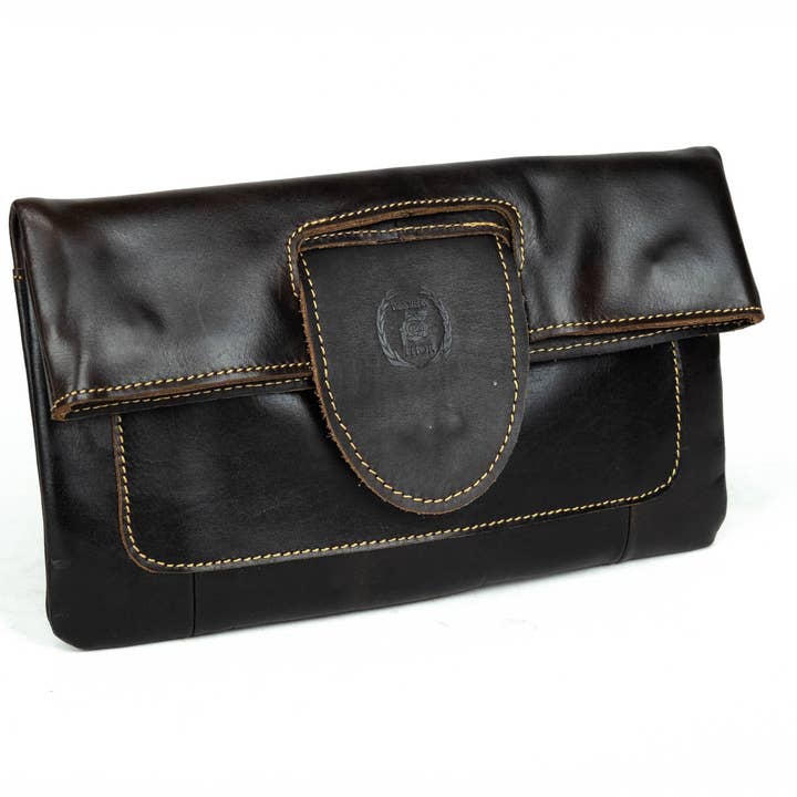 Jackie Clutch por atacado de Designs By THOR Leather Goods