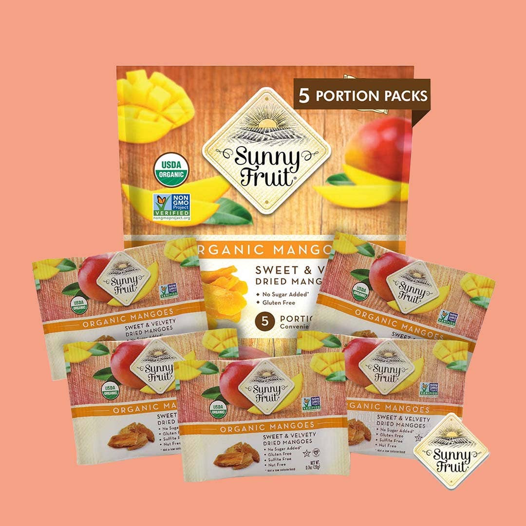 Sunny Fruit - Vente Fruits secs/déshydratés - Mangues Séchées Bio - Snack de Fruits Scolaire Sans Sucre Ajouté1