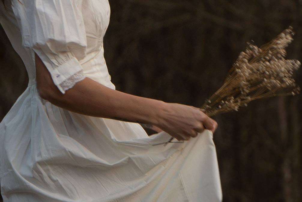 Wilder Collective - Wholesale Dress - Women's - Juliette Dress in Organic Cotton-White Edwardian Poplin13