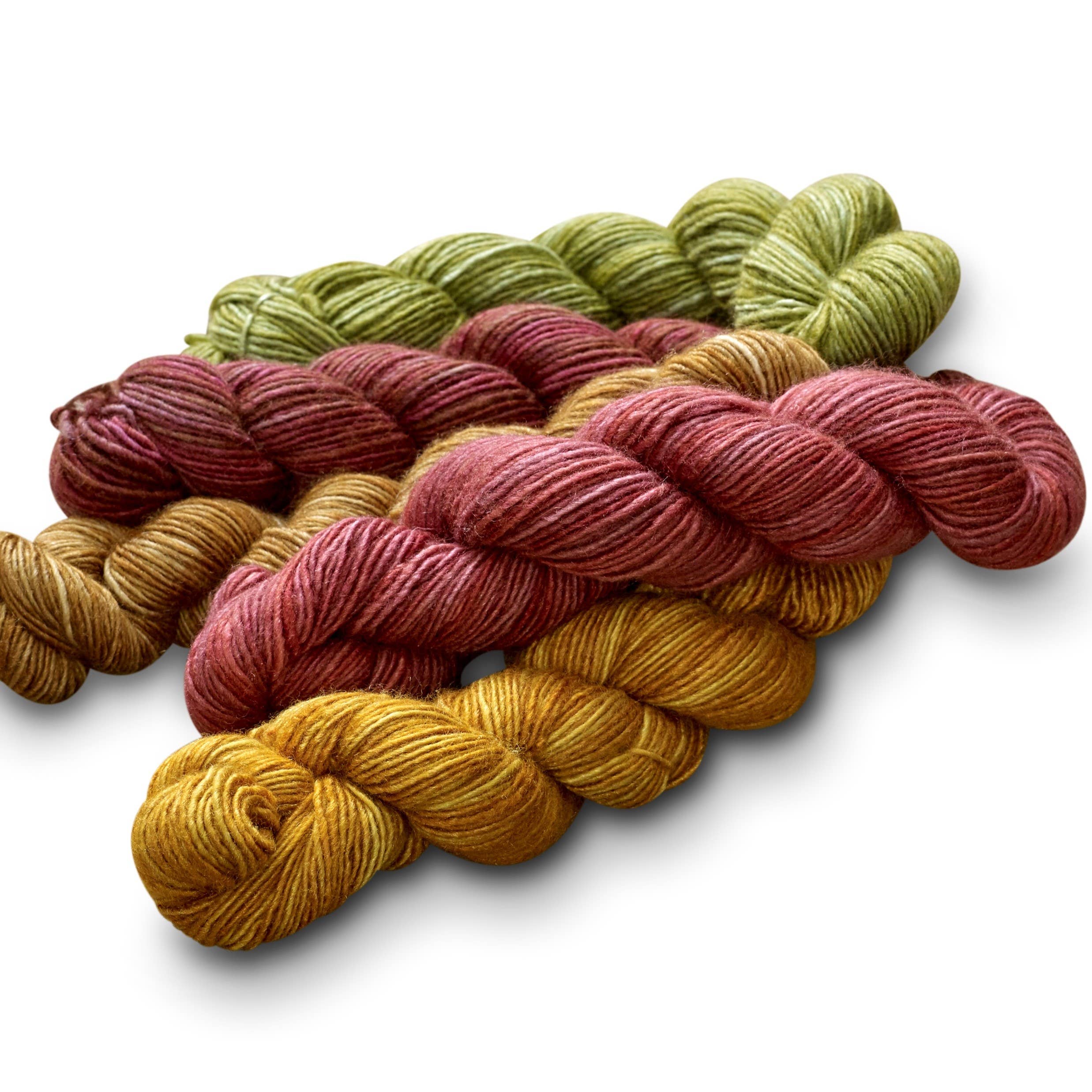 Rooster Yarns - Venta al por mayor Hilos - Set de mini madejas de hilo de tejido Fino de Manos del Uruguay15
