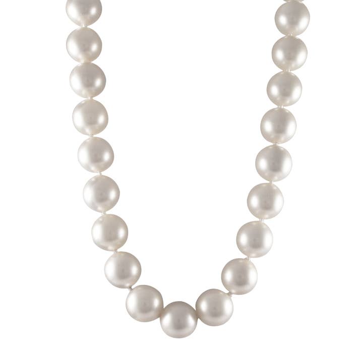 16m Shell perlehalskæde for engroshandel hos Dlux Jewels
