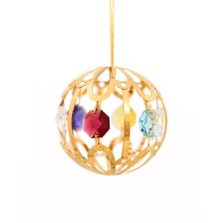 Crystal Ball Ornament for wholesale by Mascot International, Inc.