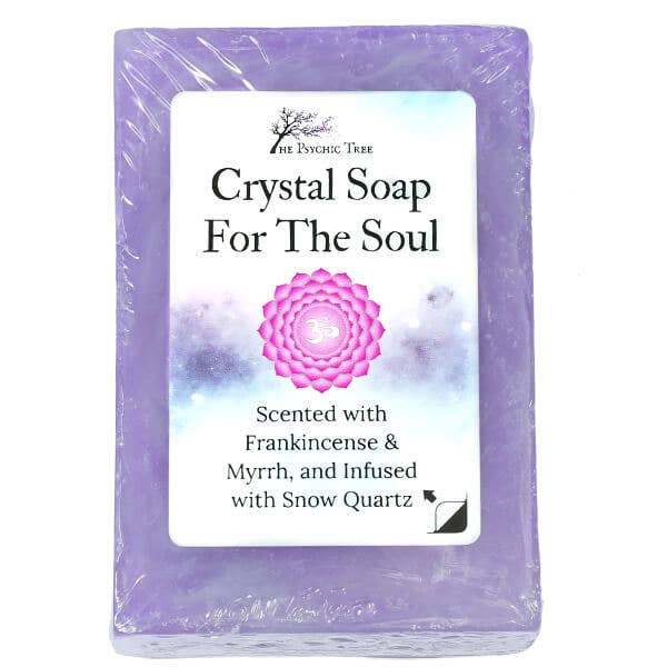 Crown Chakra - Crystal Soap For The Soul for wholesale by The Psychic Tree