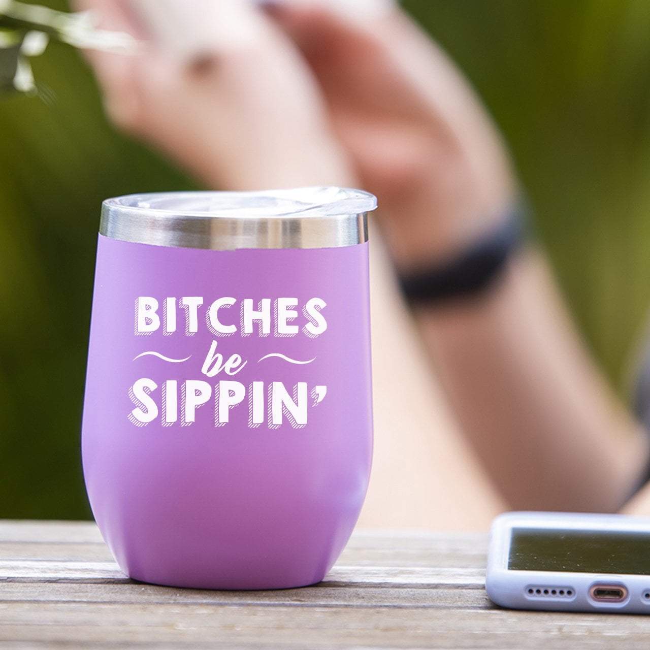 Soulful Wear – wholesale Insulated mug/tumbler – Bitches Be Sippin' - Tumbler Cup4
