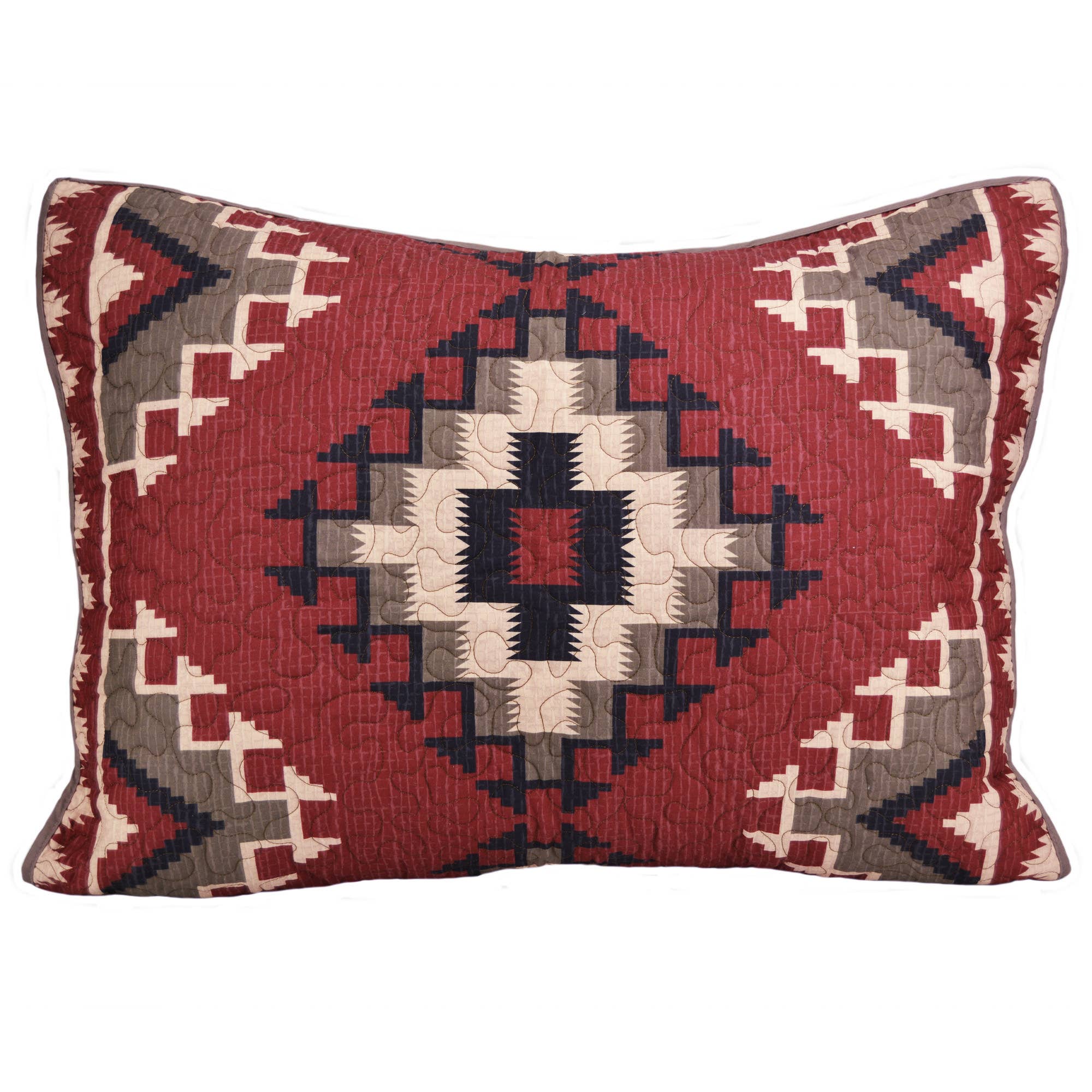 Donna Sharp – wholesale Bedding set – Mojave Red Polyester Quilt Collection3