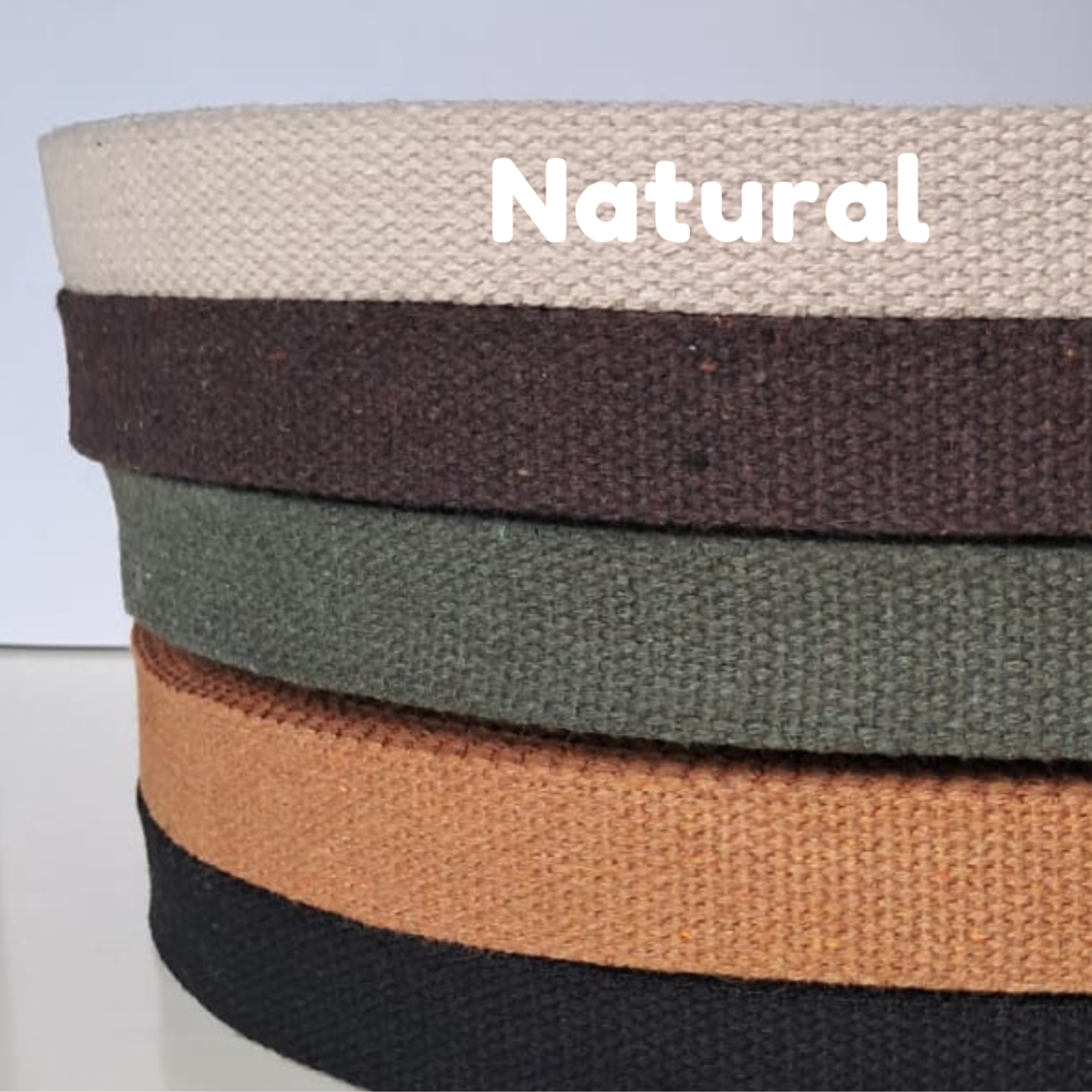 Dream Trimming Goods LLC - Vente Matériels de bricolage - Sangle en coton épais naturel 1" x 10 yards pour poignée de couture5