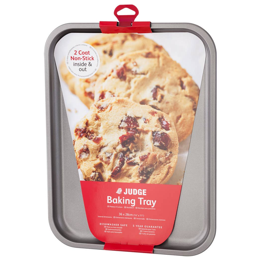 Judge UK - Wholesale Baking Sheet/Mat - Judge Bakeware, 36 x 28 x 1.5cm Baking Tray, Non-Stick0