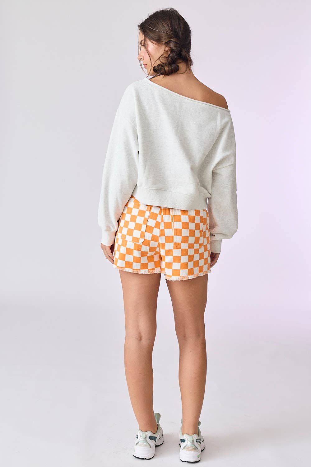 Papermoon - Wholesale Sweatshirt - Women's - PT17835 - Alina Off Shoulder Cropped Sweatshirt27