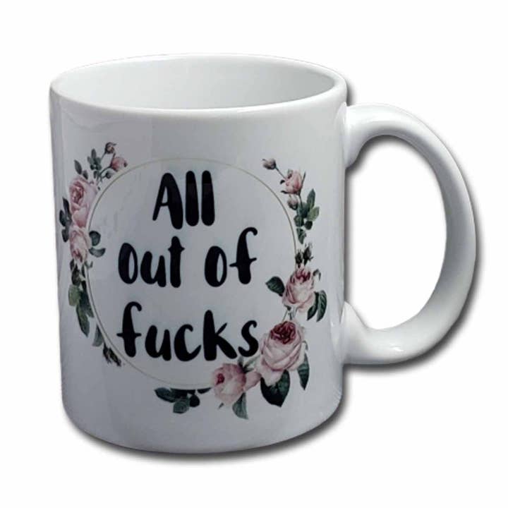 All Out of Coffee Mug for wholesale by ChicalooKate