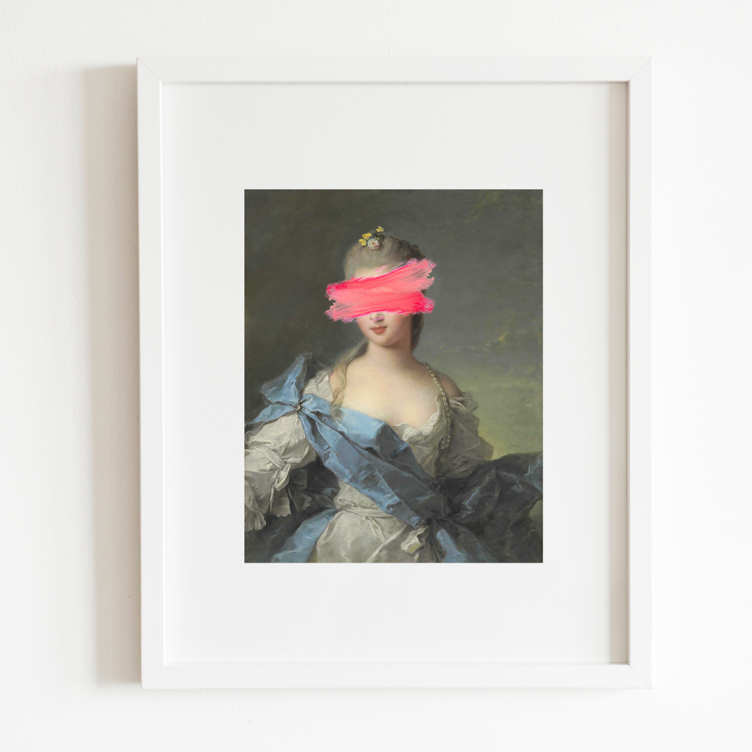 Sea to Skye - Wholesale Art Print - Portrait of a Mysterious Lady Art Print3
