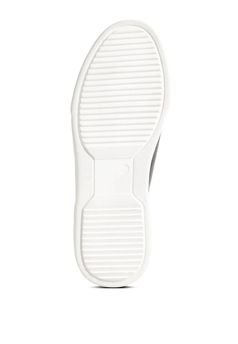 Rag Company - Vente Baskets tendance – femme - Sneakers à lacets en cuir uni Magull15